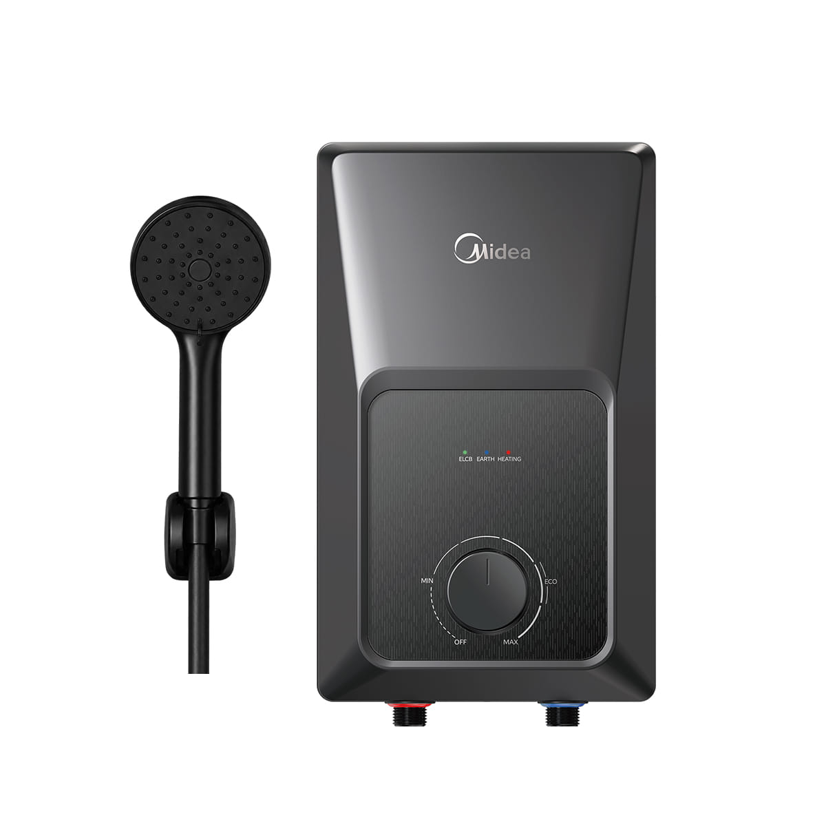 เครื่องทำน้ำอุ่น MIDEA MWH-35ECMTH(K) 3500 วัตต์ สีดำ (ไม่รวมติดตั้ง)_0
